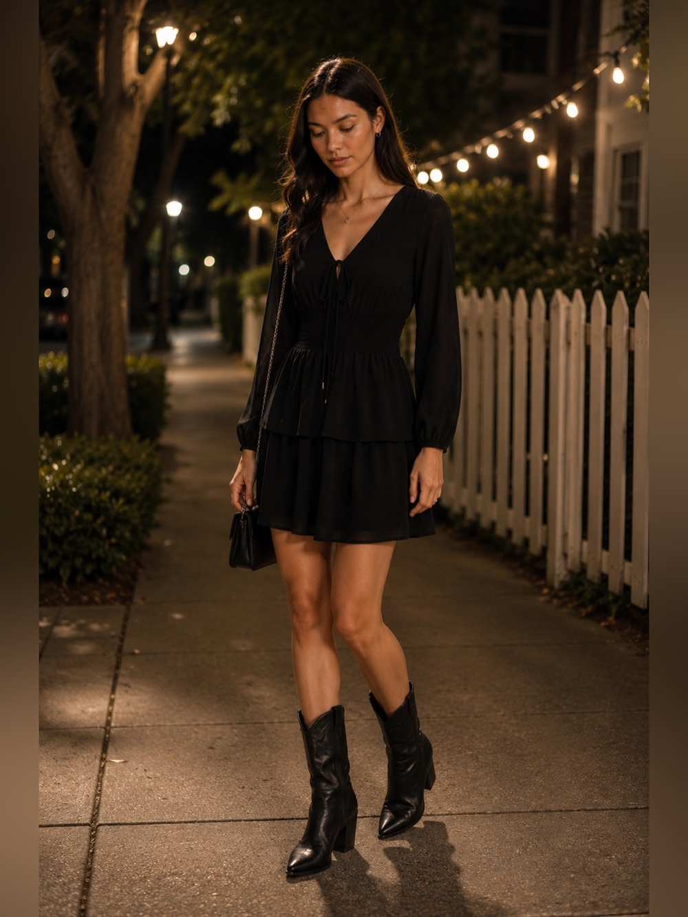 Black Long Sleeve Dress